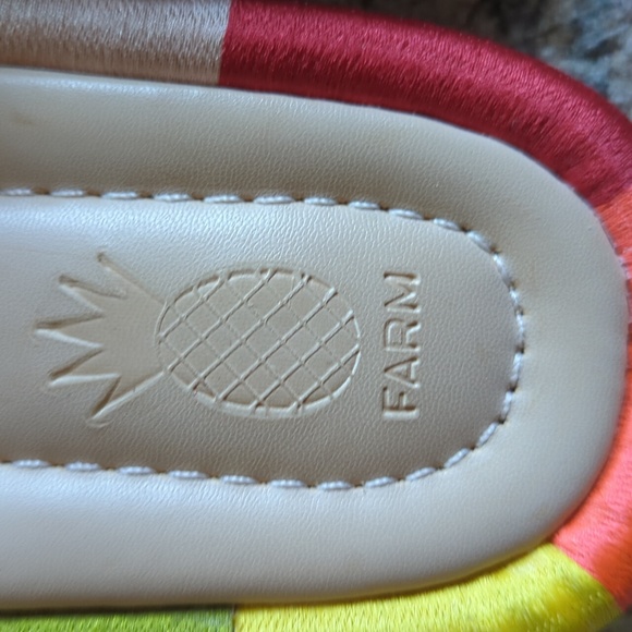 💚🌈🌸Farm Rio Crochet Slides - Picture 12 of 16